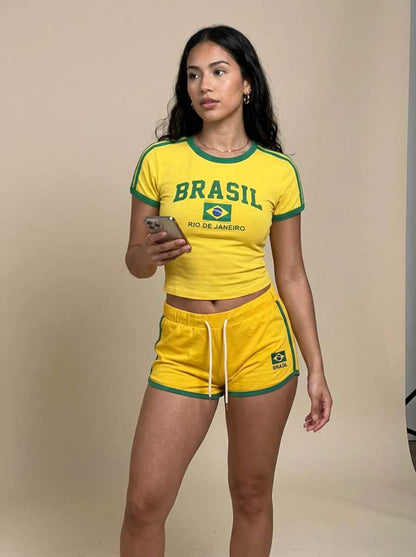Brazil Original Top & Shorts