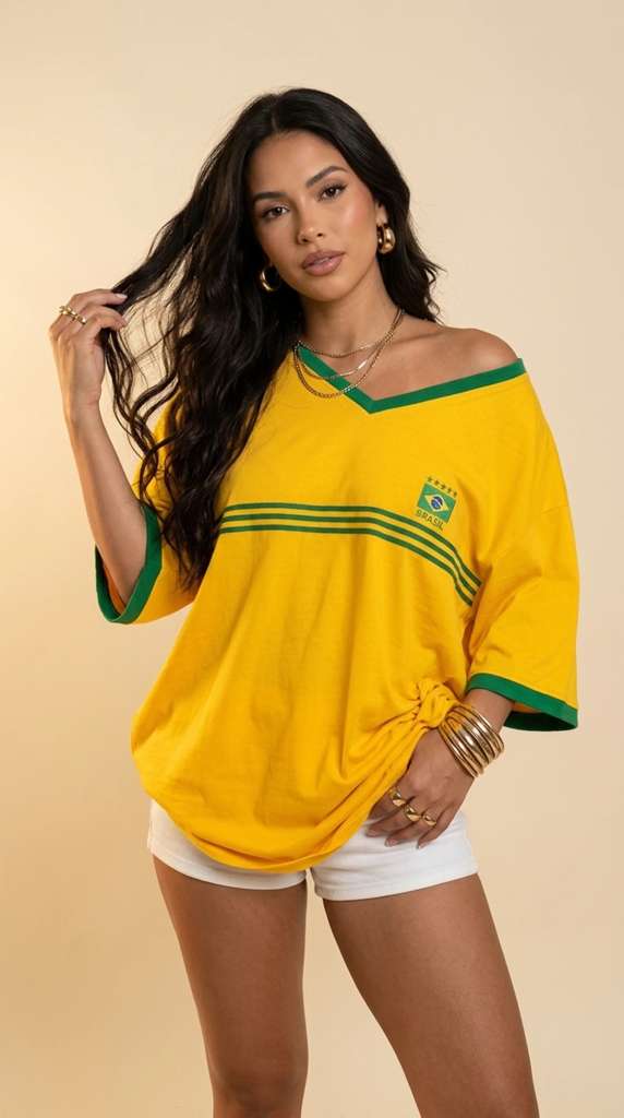 Brazil Oversized TShirt